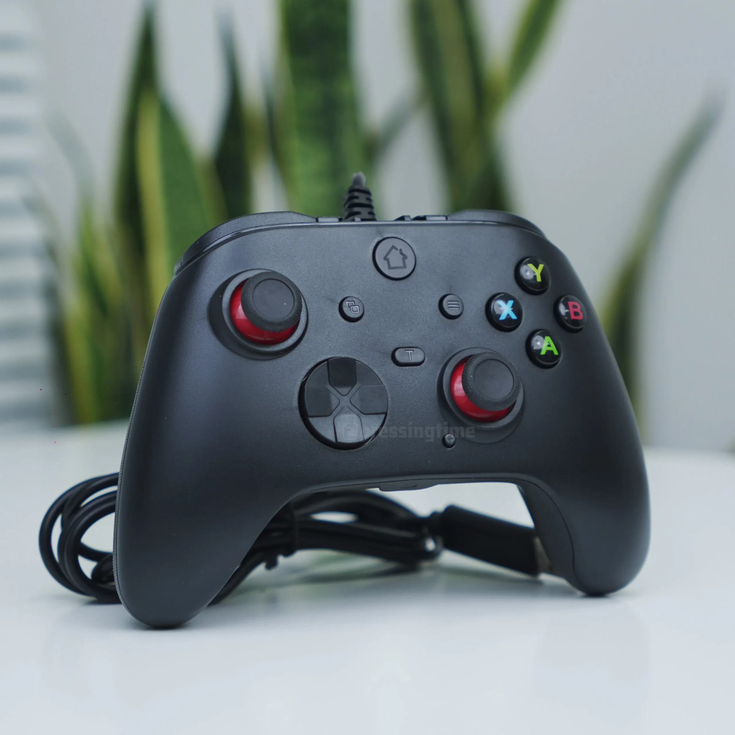 Tay cầm chơi game A102L HE _ Cần Joystick Hall Effect chống trôi, 2 nút Macro gán skill, có đây kết nối dài 2,2m - Pressing Time - Ảnh 6
